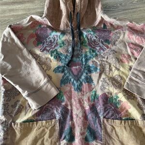 Floral Hooded Jacket
